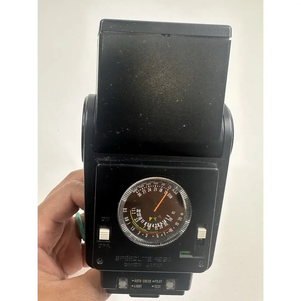 Canon Speedlite 199A Japan Photography Flash Vintage Untested